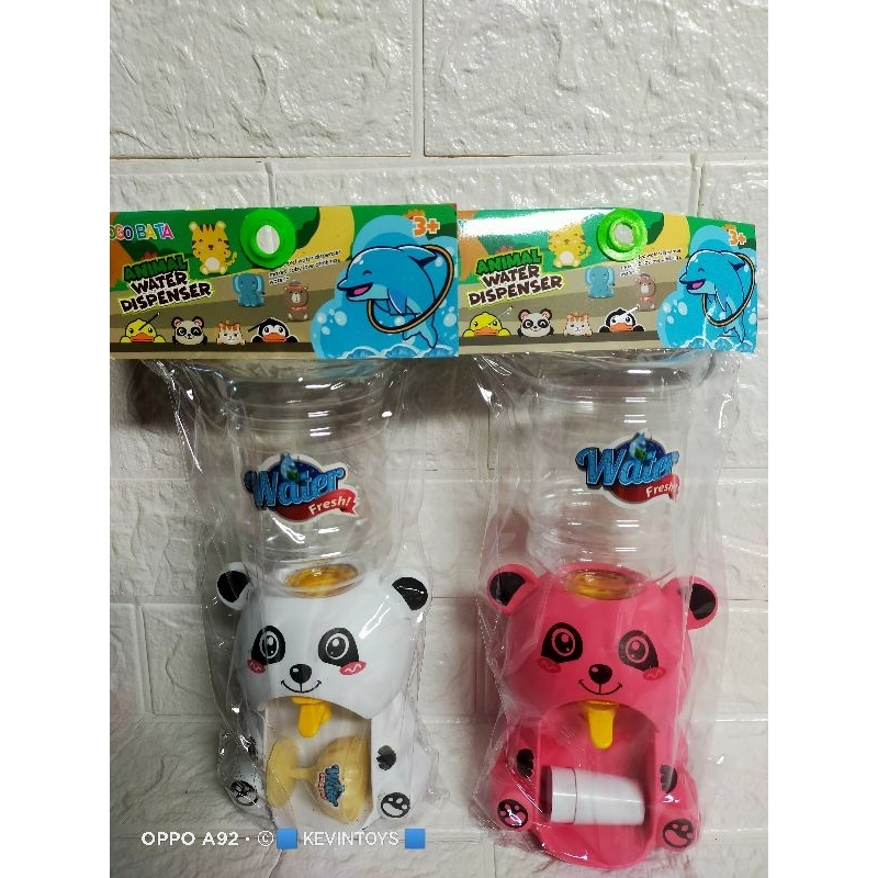 YK 145 MAINAN ANAK EDUKASI WATER DISPENSER PANDA (KTG) SUPER LUCU / MAINAN DISPENSER ANIMAL BENTUK PANDA LUCU satuan