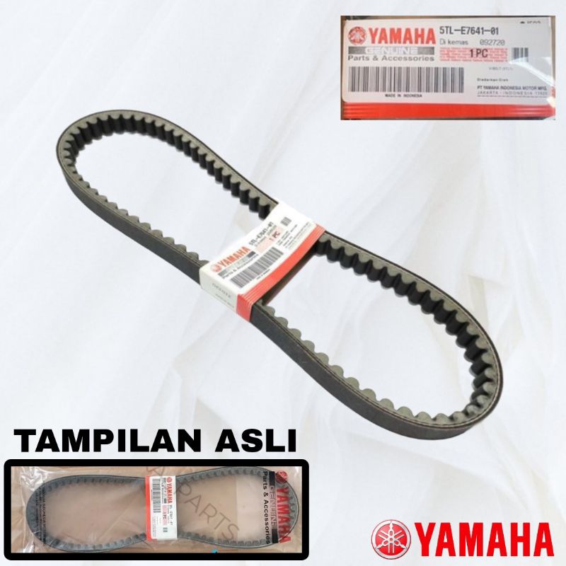 VANBELT YAMAHA MIO KARBU SOUL CW FINO VBELT 5TL