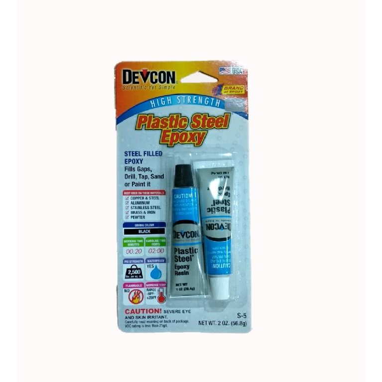 Devcon S5 Plastic Steel Epoxy - DEVCON S5 Plastik Besi