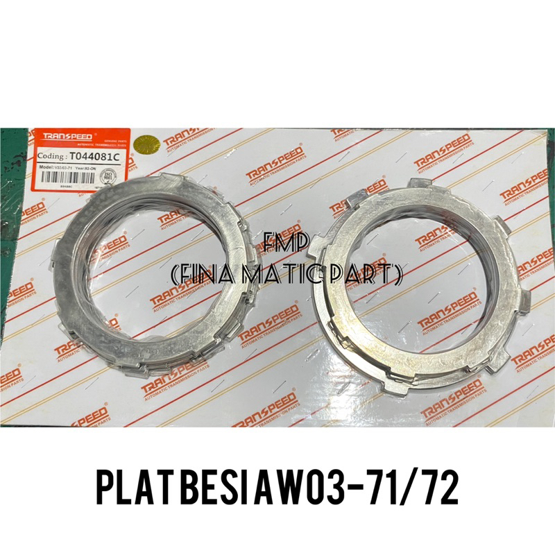 PLAT BESI SET AW03-71/72 TRANSMISI MOBIL MATIC INNOVA BENSIN,KIJANG KAPSUL LGX,CROWN 2.0CC/VITARA,ES