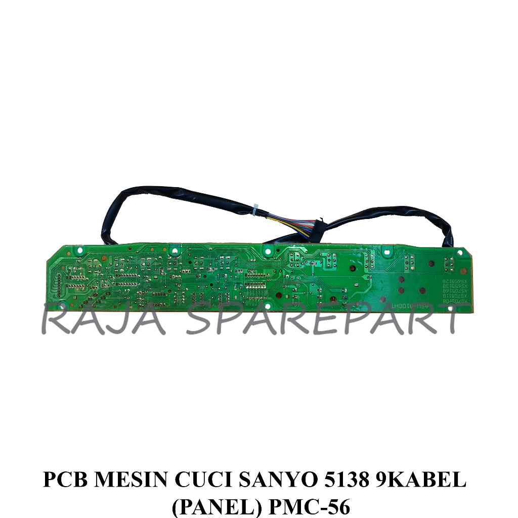 PCB/Panel/Modul Mesin Cuci Sanyo/Denpo DWF097 (5138 - PANEL) PMC-56