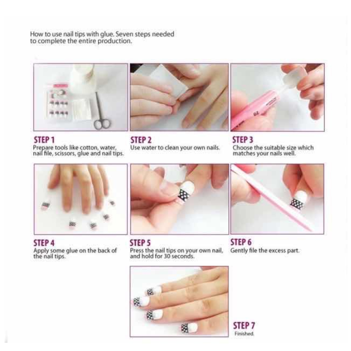 A405 LEM KUKU PALSU CAIR 2 gram fake nails nail art glue adhesive gr perawatan kaki tangan lengan salon kecantikan cantik perempuan wanita polish kutek kuteks sticker