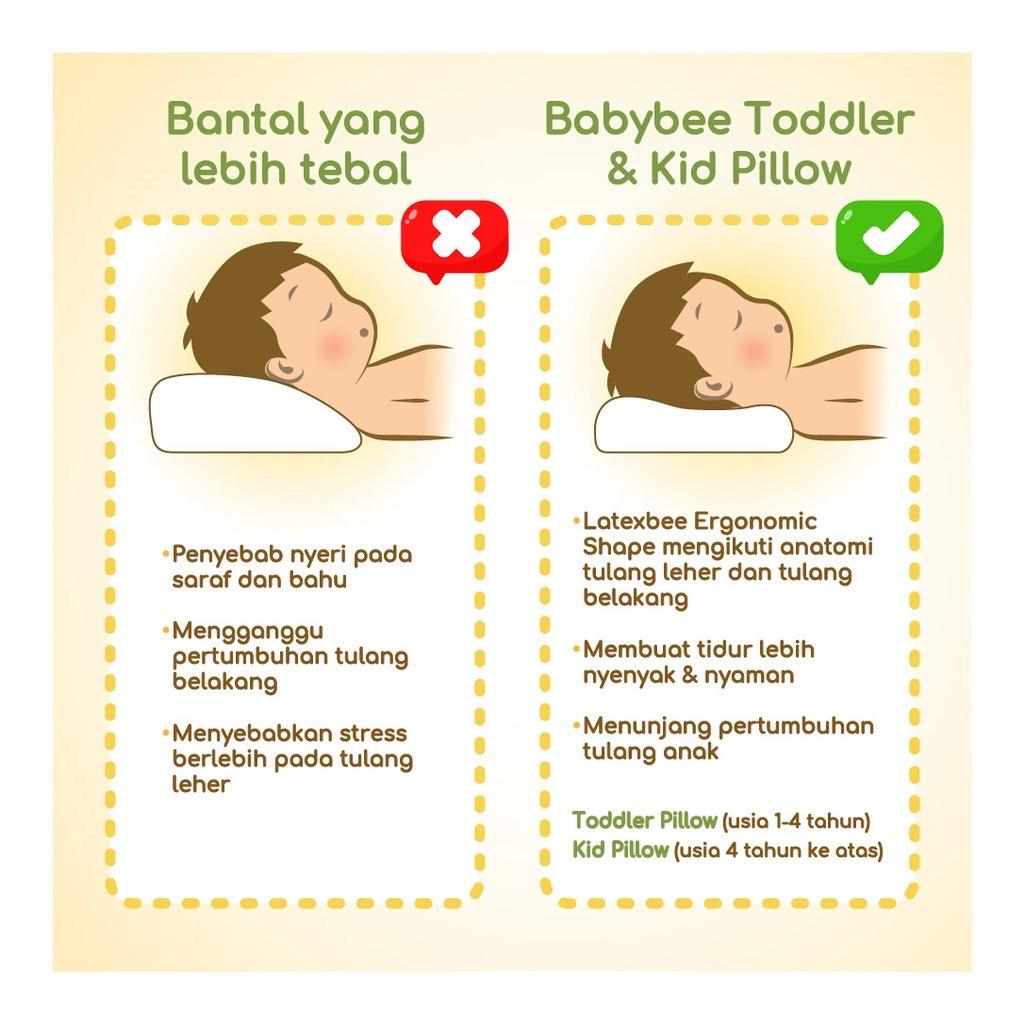 BABY BEE TODDLER PILLOW