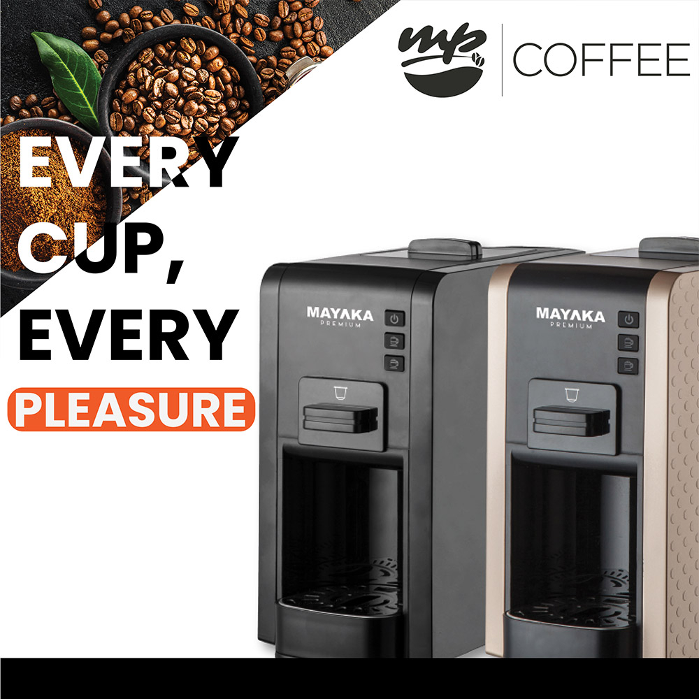 Mayaka Premium Mesin Kopi Kapsul Kompatibel Nespresso Dolce Gusto Caffitaly Lavazza MCM-832 BK NB