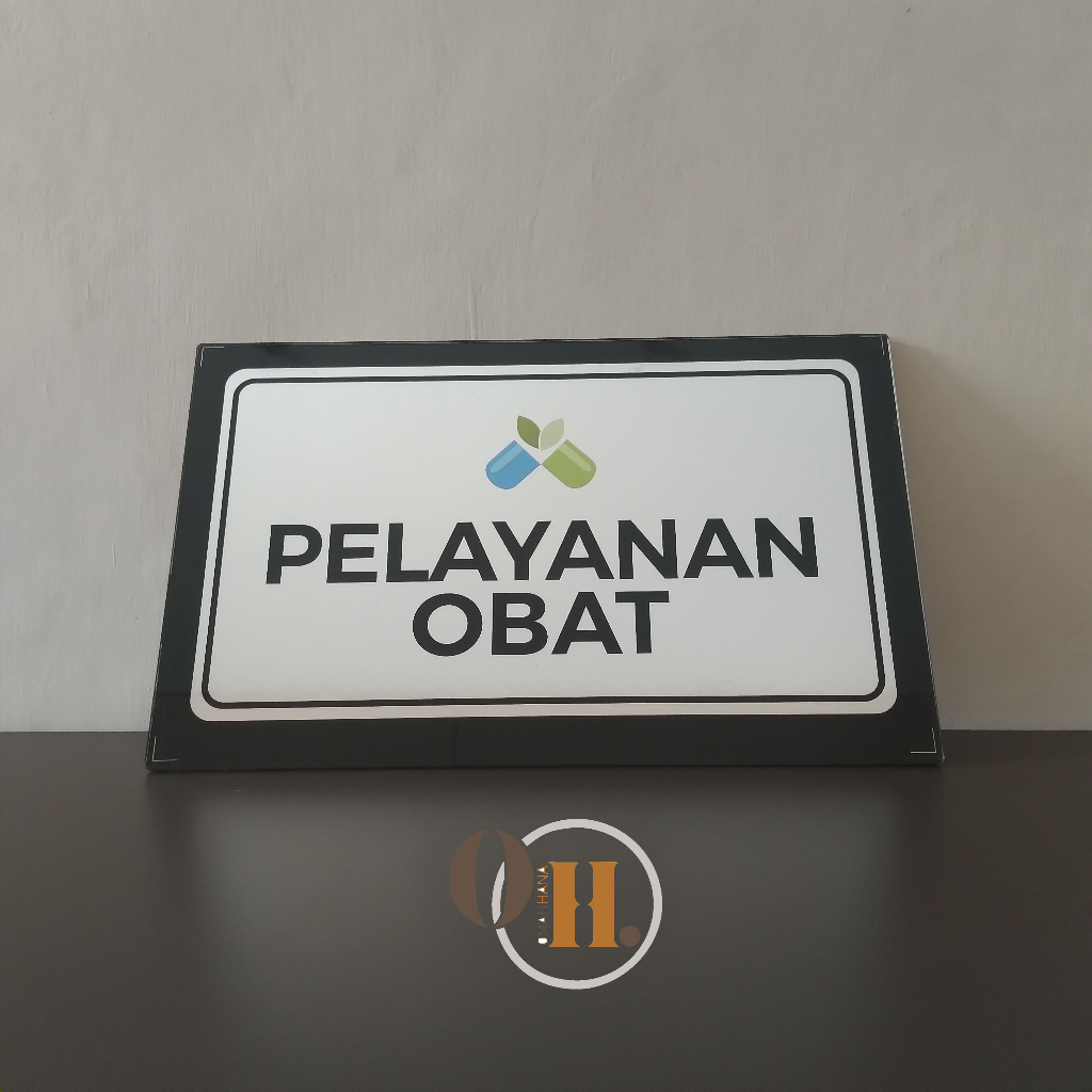 

Akrilik Pelayanan Obat - Akrilik Penyajian Obat - Nama Ruang - Rumah Sakit