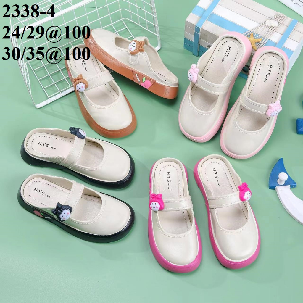 Sandal Mules Anak Perempuan Platform Maruko Winola Colection WNL 2338-4