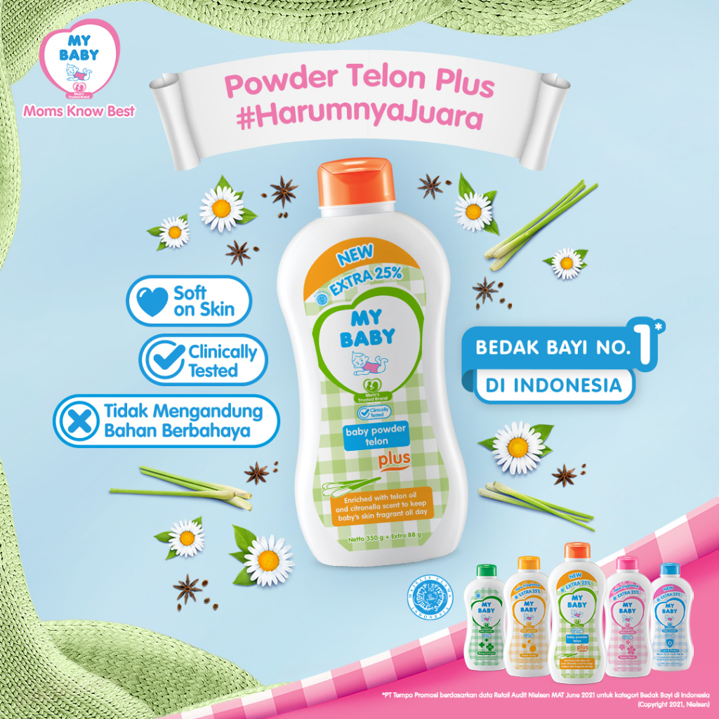 My Baby Powder Comfort &amp; Soothing 235 gr - Exp: 08.2026