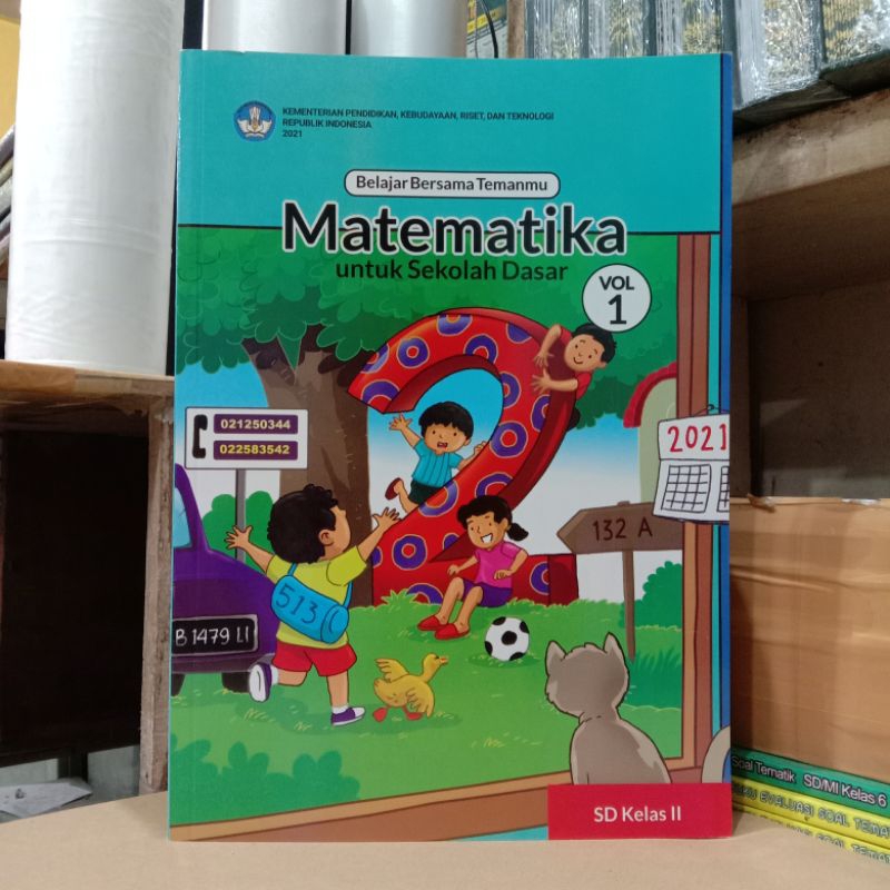 BUKU PAKET MATEMATIKA KELAS 2 SD VOL 1