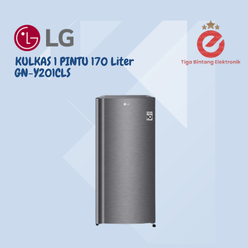 Kulkas 1 pintu LG GN-Y201CLS (170 Liter) Inverter