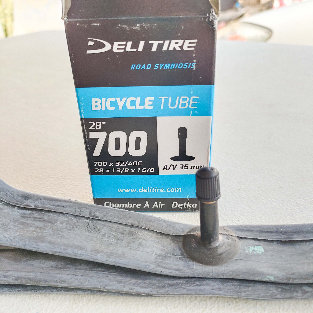 Ban Dalam Swallow Deli Tire 700 x 32/40c AV35 Sepeda Gravel