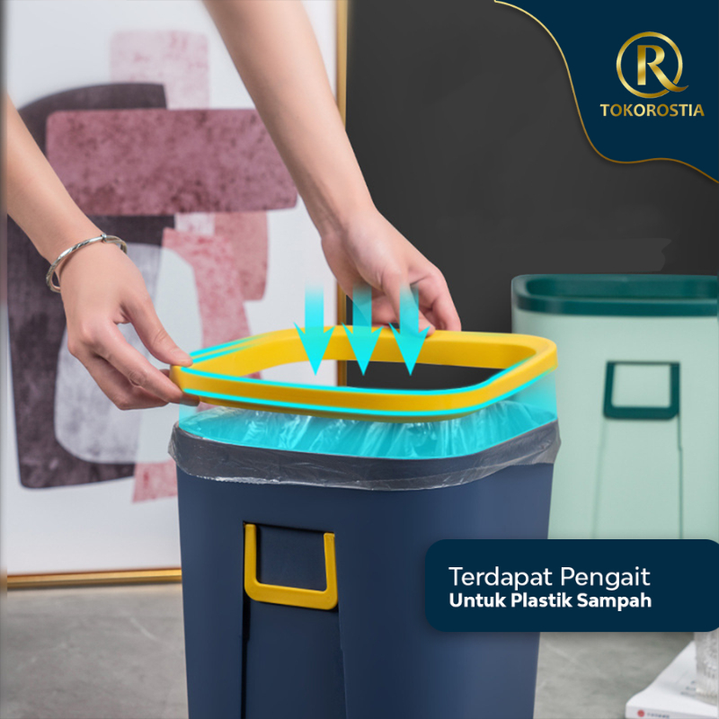 Tempat Sampah Kecil N68 Tong Sampah Dapur Kamar Toilet