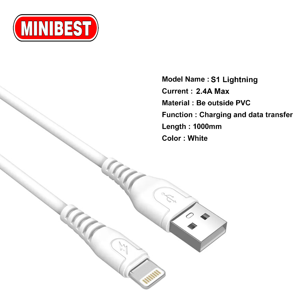 [PAKET GROSIRAN] MB USB Kabel Lightning 12 Pcs Fast Charge Cable