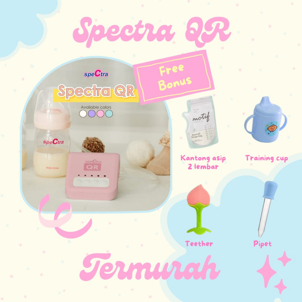 Spectra Q Plus New Pompa Asi Elektrik Alat Perlengkapan Susu Bayi New Born By Mallpompaasi