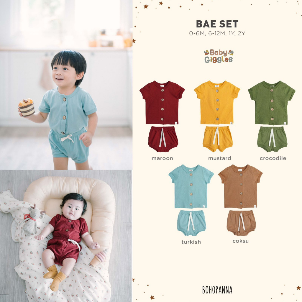 Bohobaby - Bohopanna Bae Set / Setelan anak  (Part II)