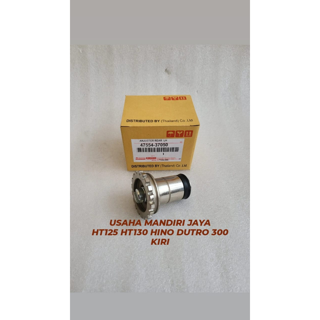 ANJUSTER REAR STELAN REM BELAKANG HT125 HINO 300 HT130 DUTRO KIRI LH