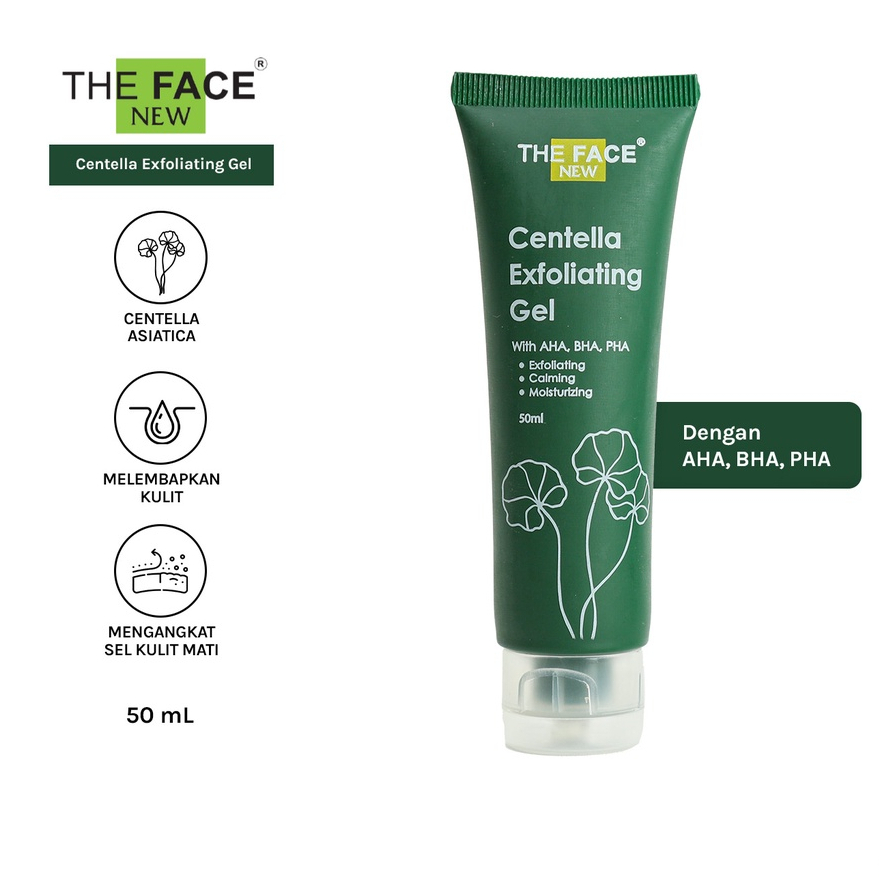 The Face Centella Asiatica Exfoliating Gel 50ml