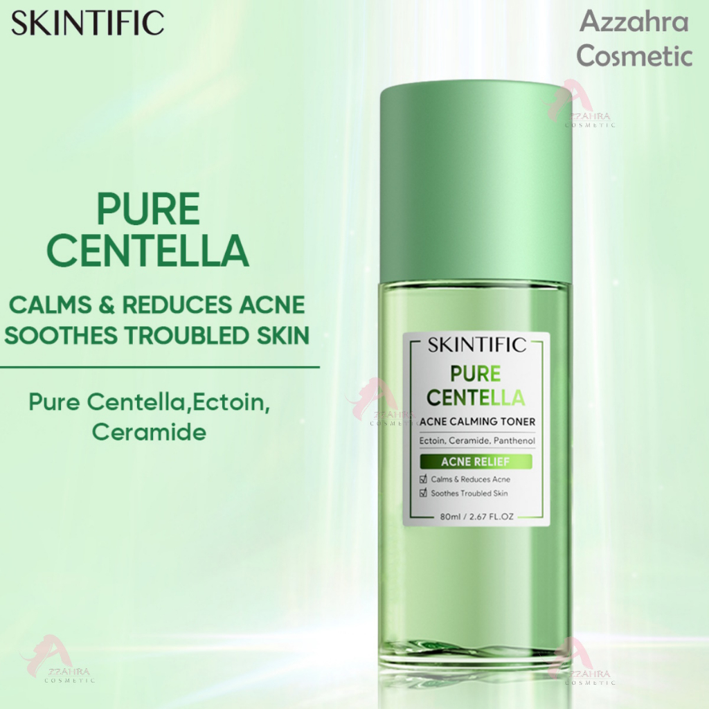SKINTIFIC Pure Centella Acne Calming Toner 80ml