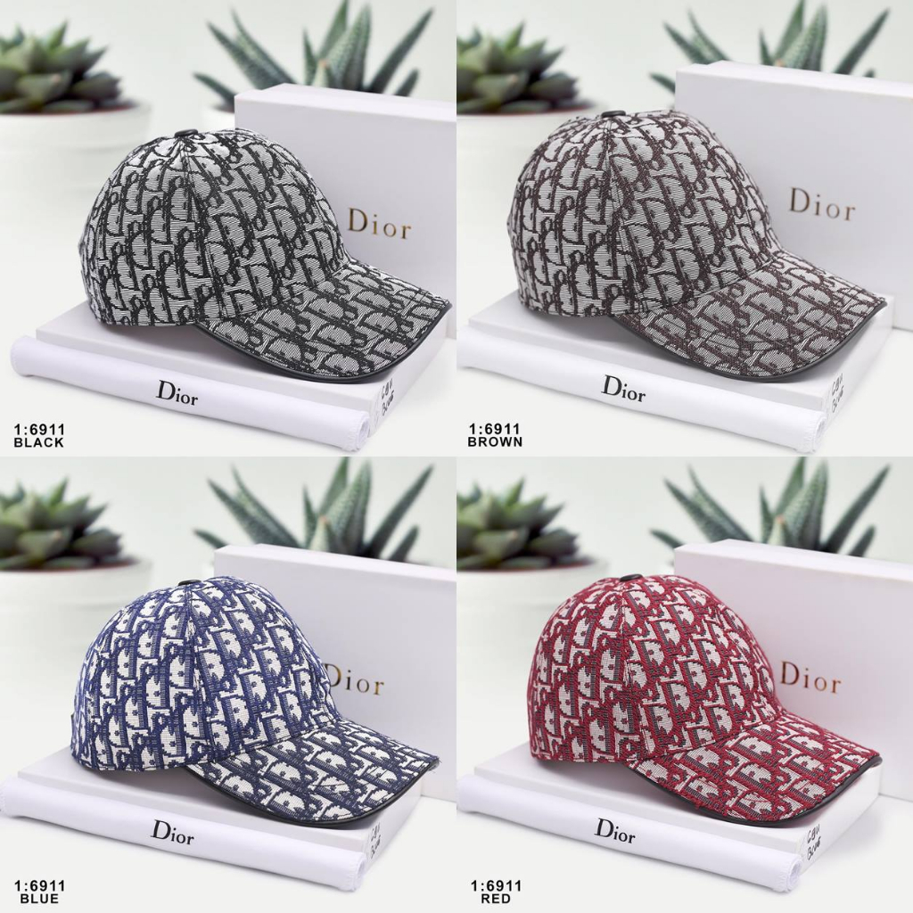 Topi DIOR+BOX 6911 ASD 68 topi batam impor murah cantik grosir sale promo original