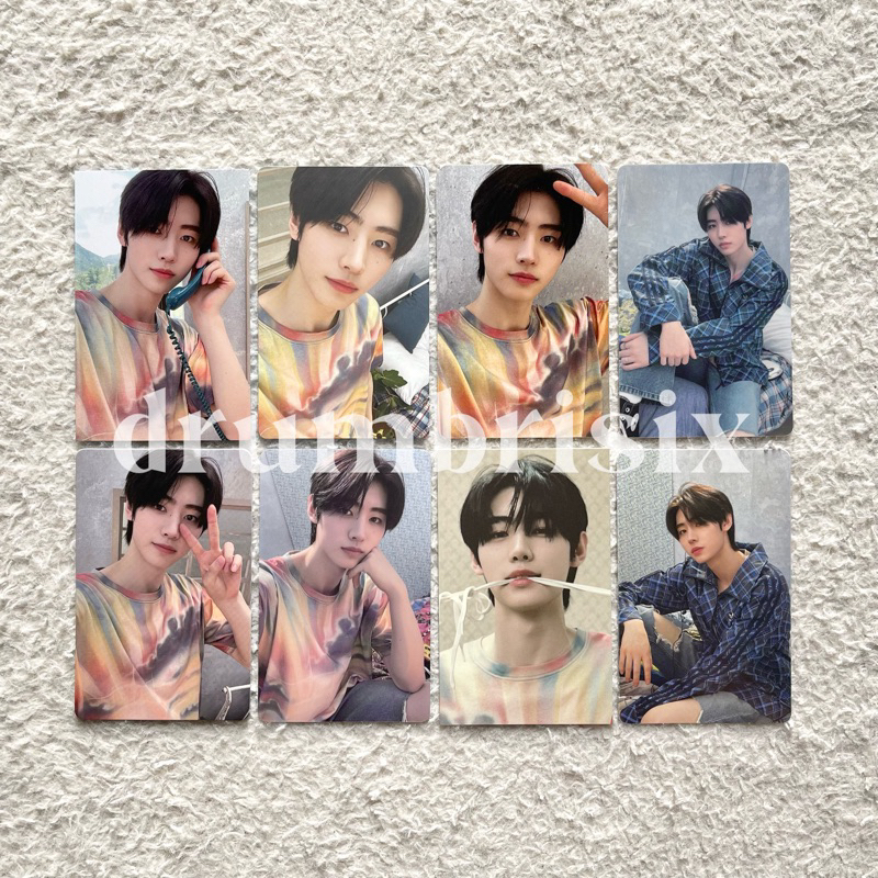 READY PC OFFICIAL ENHYPEN SUNGHOON DIMENSION DILEMMA DD POB BENEFIT PHOTOCARD BROADCAST BC SHOPEE M2