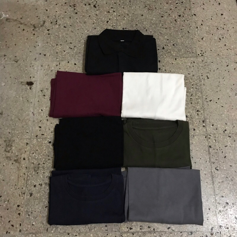 kaos polos borongan