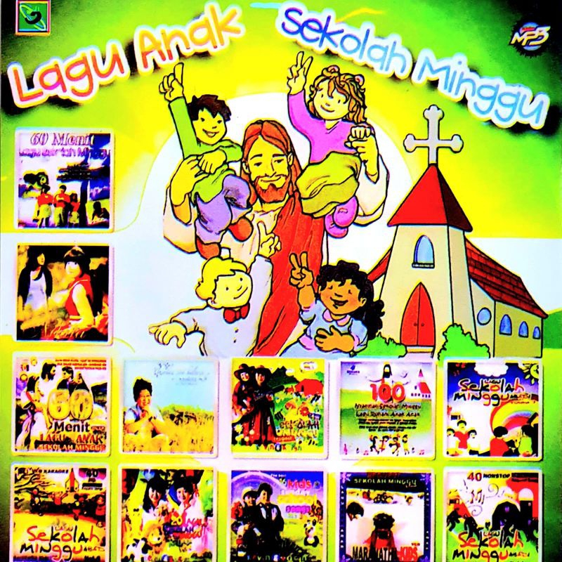 KASET mp3 Lagu anak sekolah minggu-KASET MP3 LAGU anak anak kristiani terbaru - LAGU lagu kristen - 