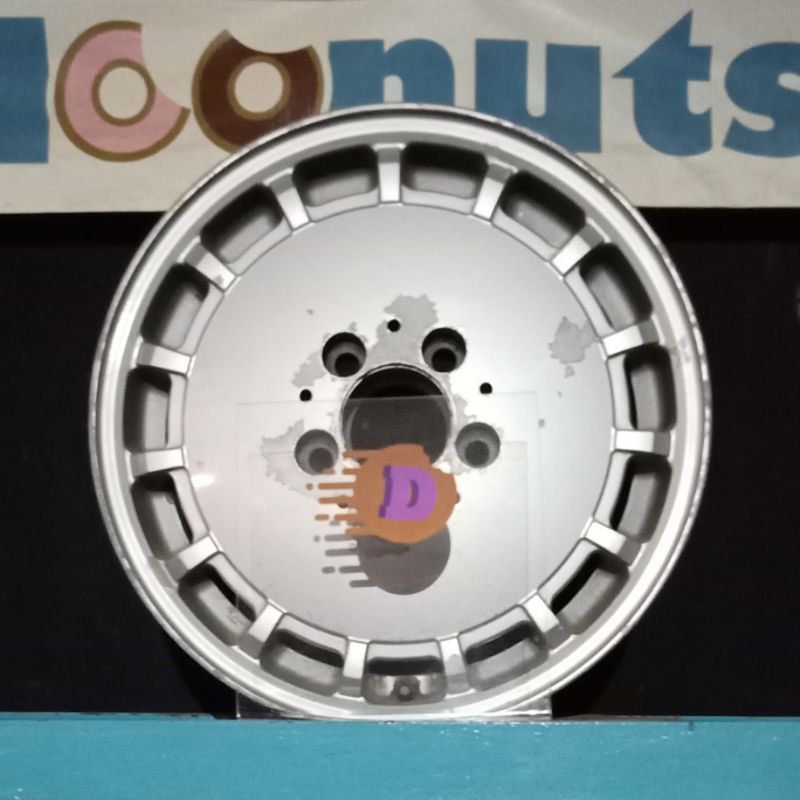 Velg Mercedes Mercy Baby Benz W201 190E 15 Holes R15 6J Langka Ringan