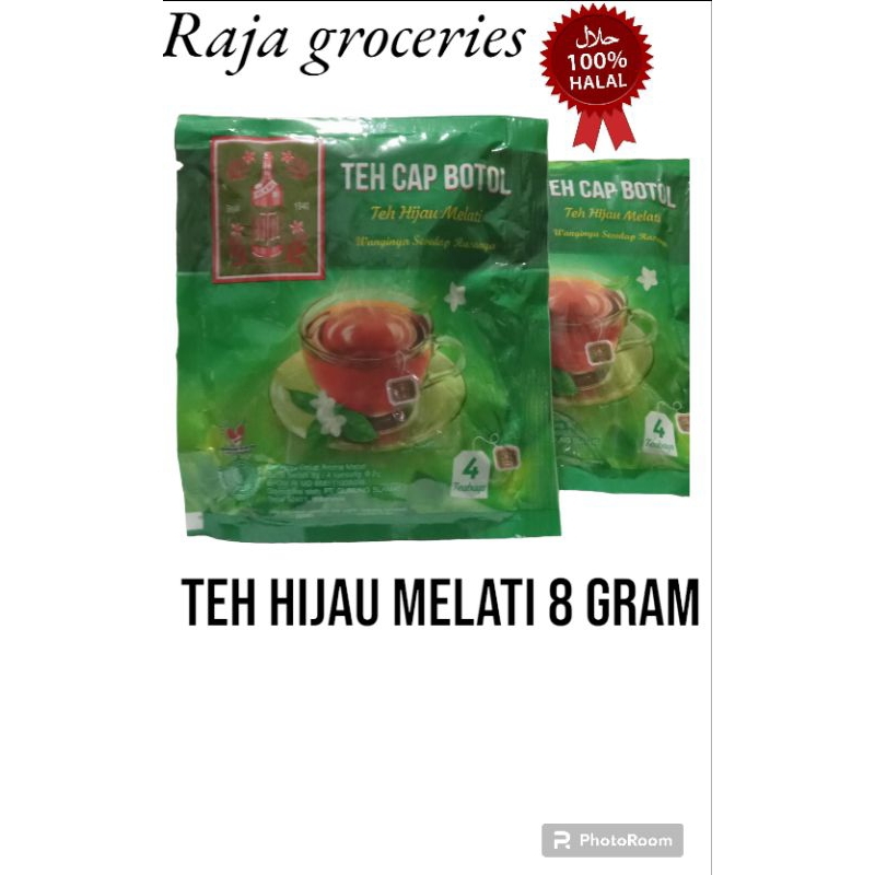 

Teh Hijau Melati Cap Botol 8 Gram