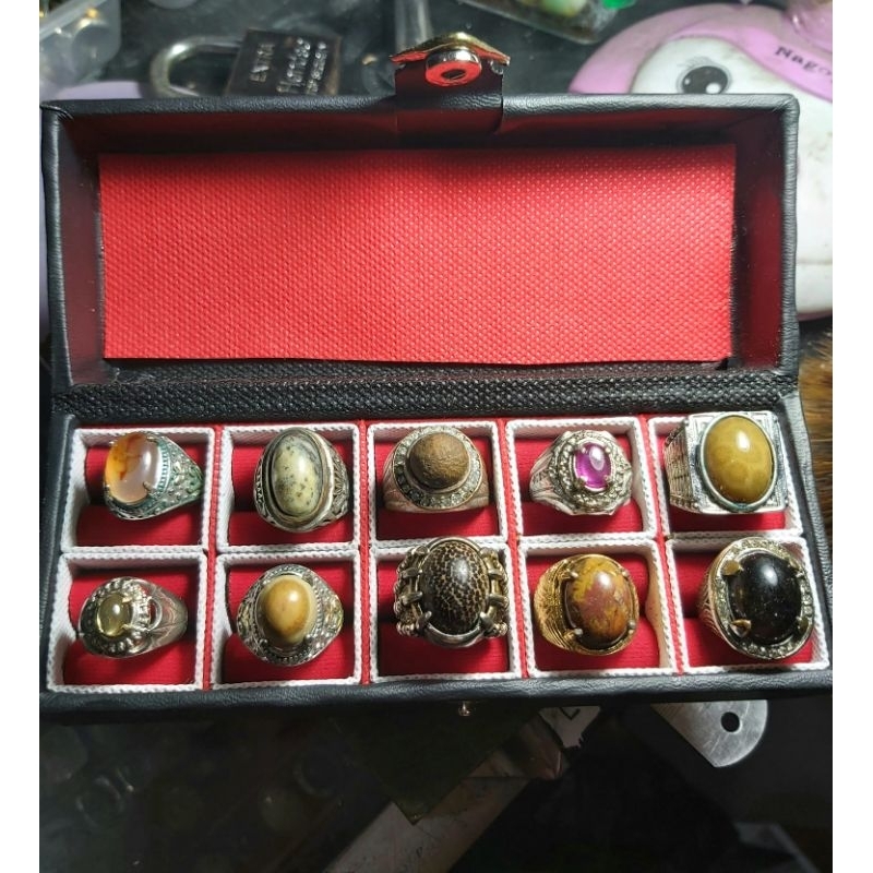 Cincin Batu Akik Borongan Box006