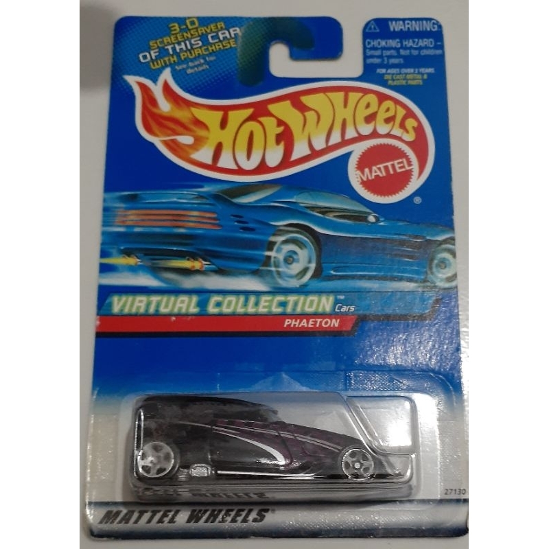 hot wheels virtual collection cars phaeton