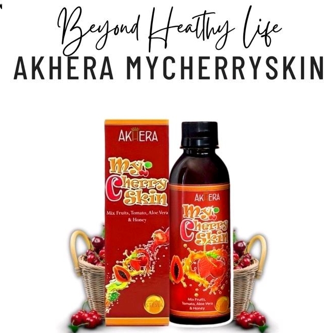 Akhera My Cherry Skin 250ml READY EXP 2026 MCS Original