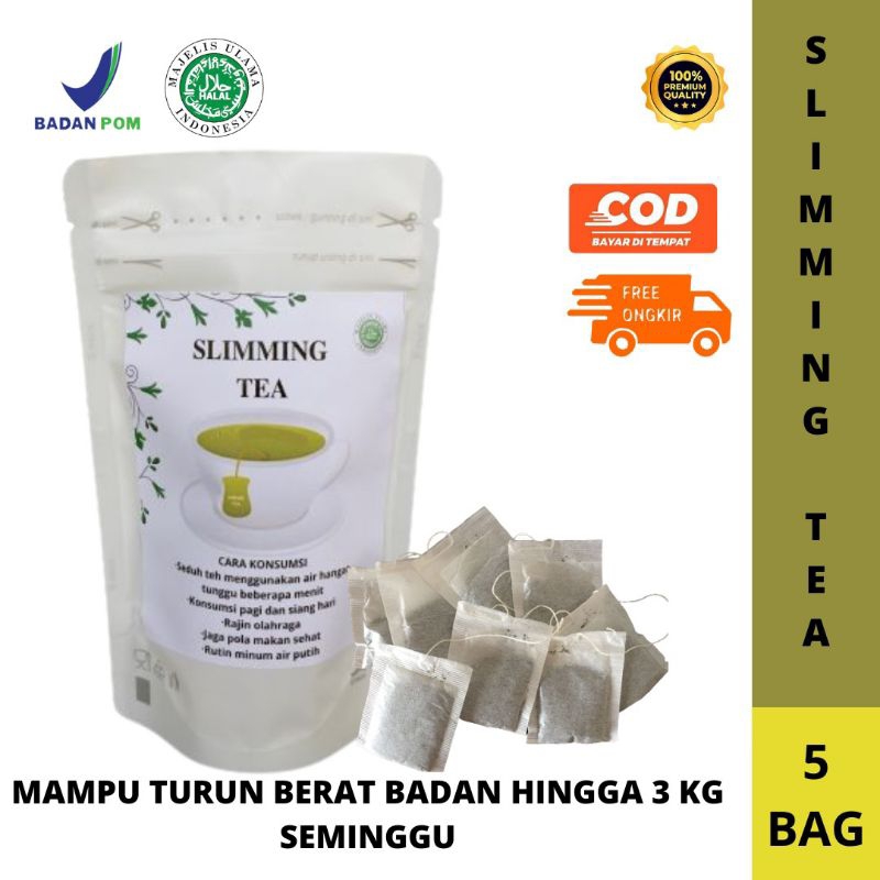 

Produk teh pelangsing / Detox tea 5 pcs