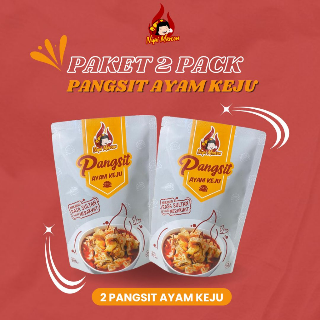 

PAKET 2 PACK PANGSIT AYAM KEJU