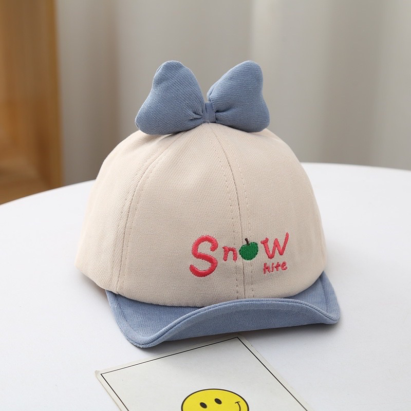 Topi Balita Import Snow White Pita Import