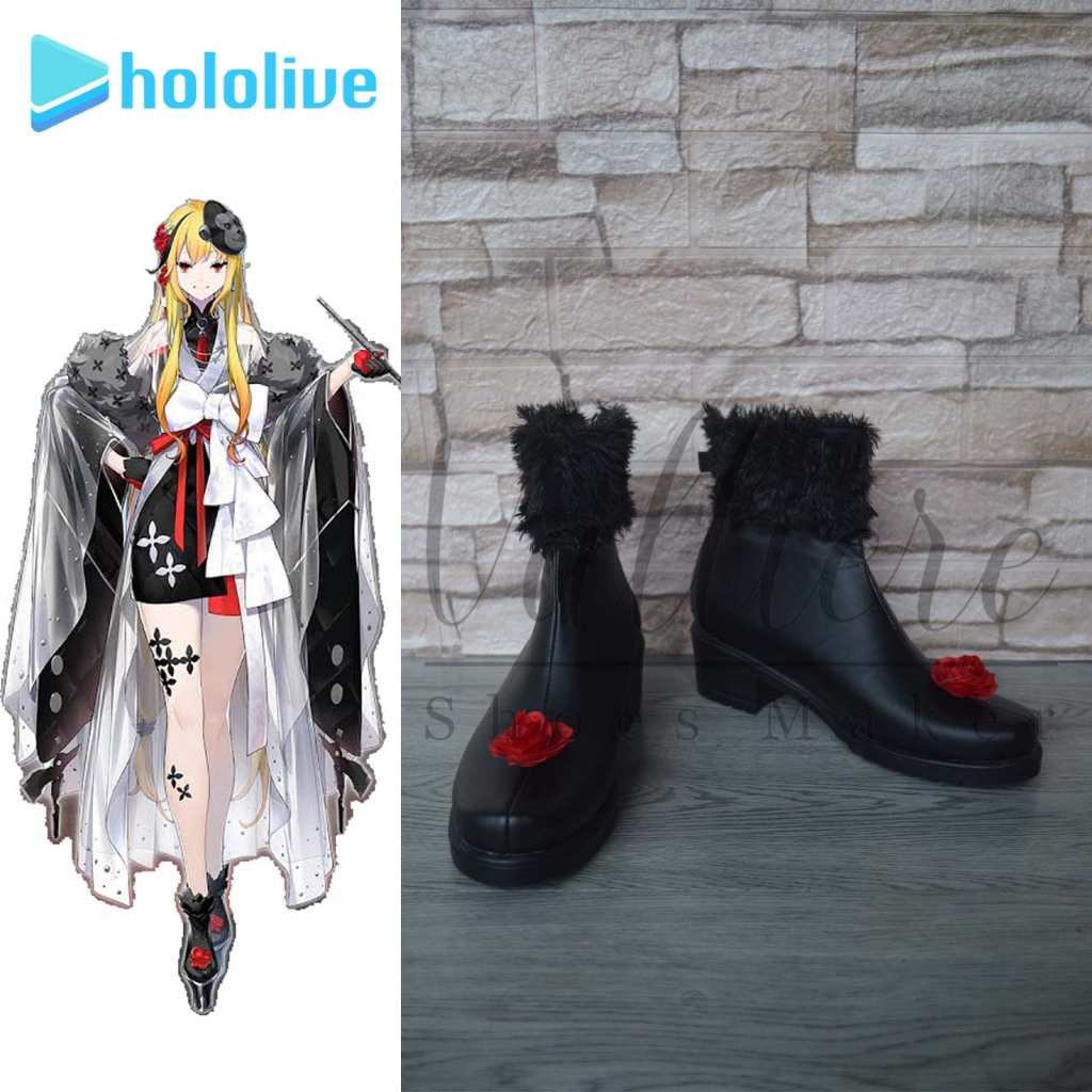 Sepatu Cosplay Hololive Kaela Kovalskia Kimono