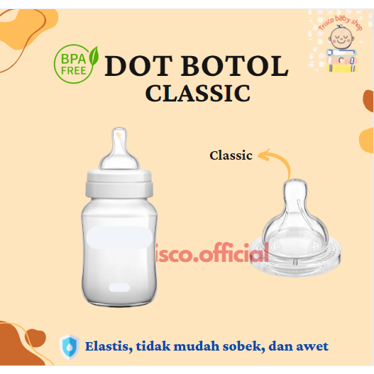 Dot Nipple Botol Natural dan Classic OEM (Cocok Untuk Aven)