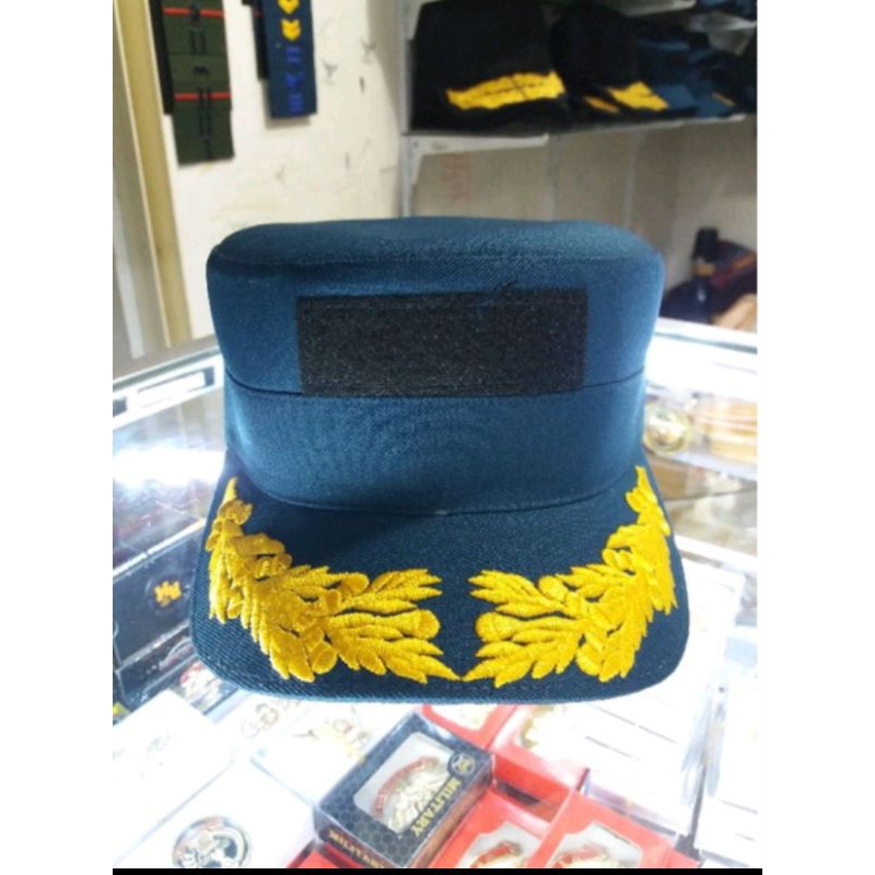 Topi Pet Komando PDH TNI AL PAMEN