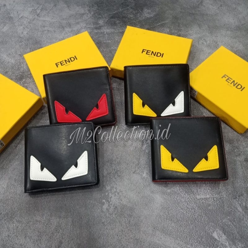 DOMPET Fendi Eyes Monster Dompet PRIA FENDI IMPORT