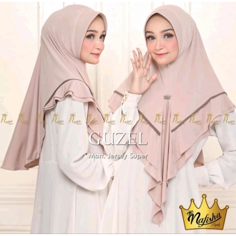 jilbab instan  guzel by nafisha