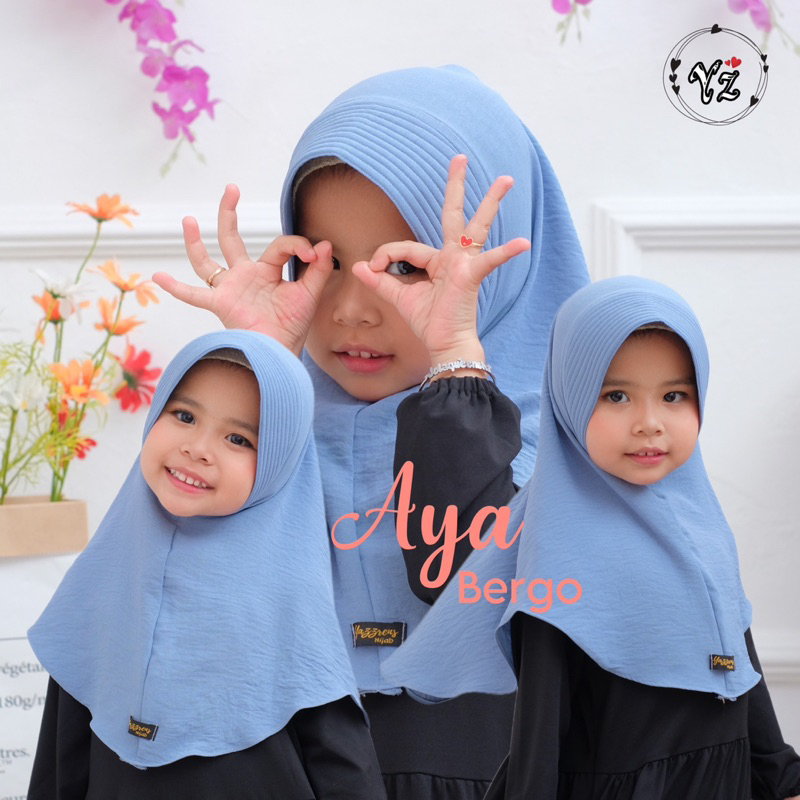 Aya bergo anak cringkle Airflow tk sd