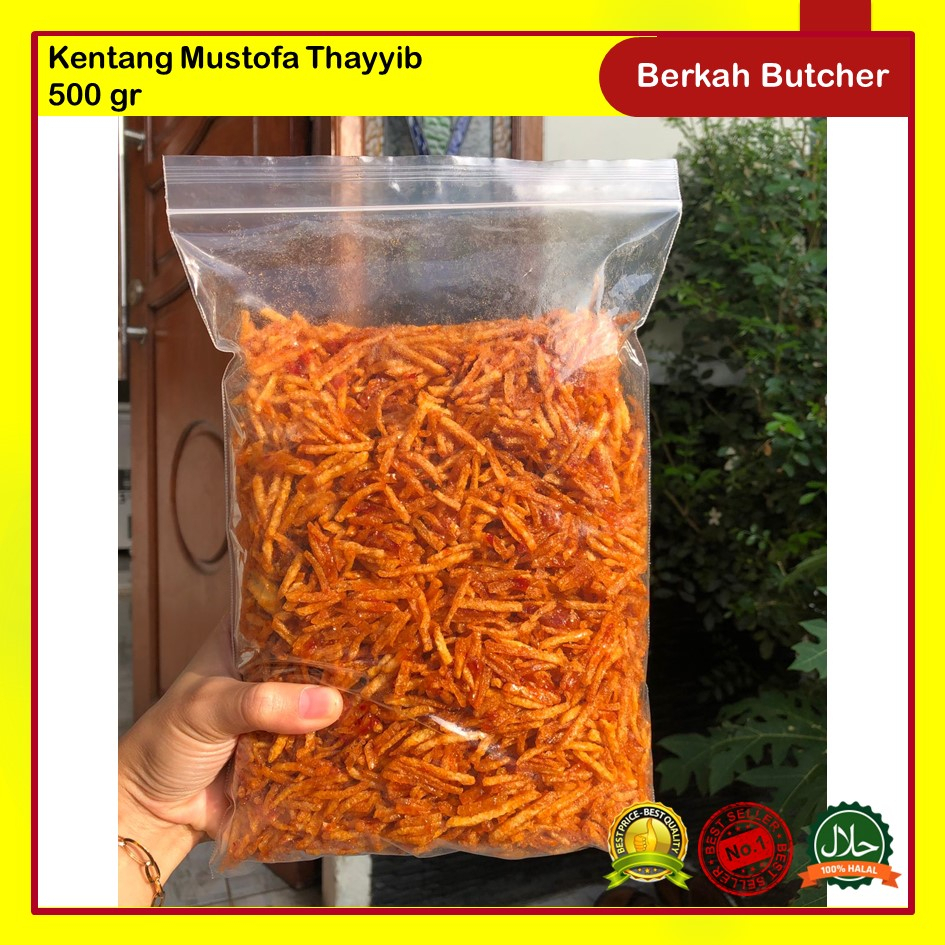 Kentang Mustofa 1kg 500gr Pedas Manis - Berkah Butcher