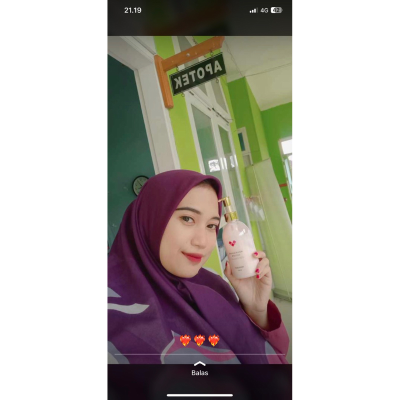 BABY PINK SUPER TERMURAH VINODY WHITENING SOLUTION NOURISHING BODY LOTION BPOM PREMIUM QUALITY