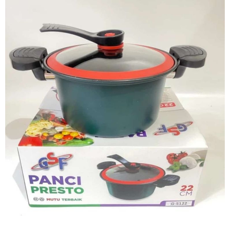 Panci Presto Totipotent Pot 22 Cm 3,5 Liter