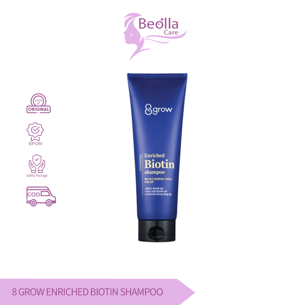 8 Grow Enriched Biotin Shampoo