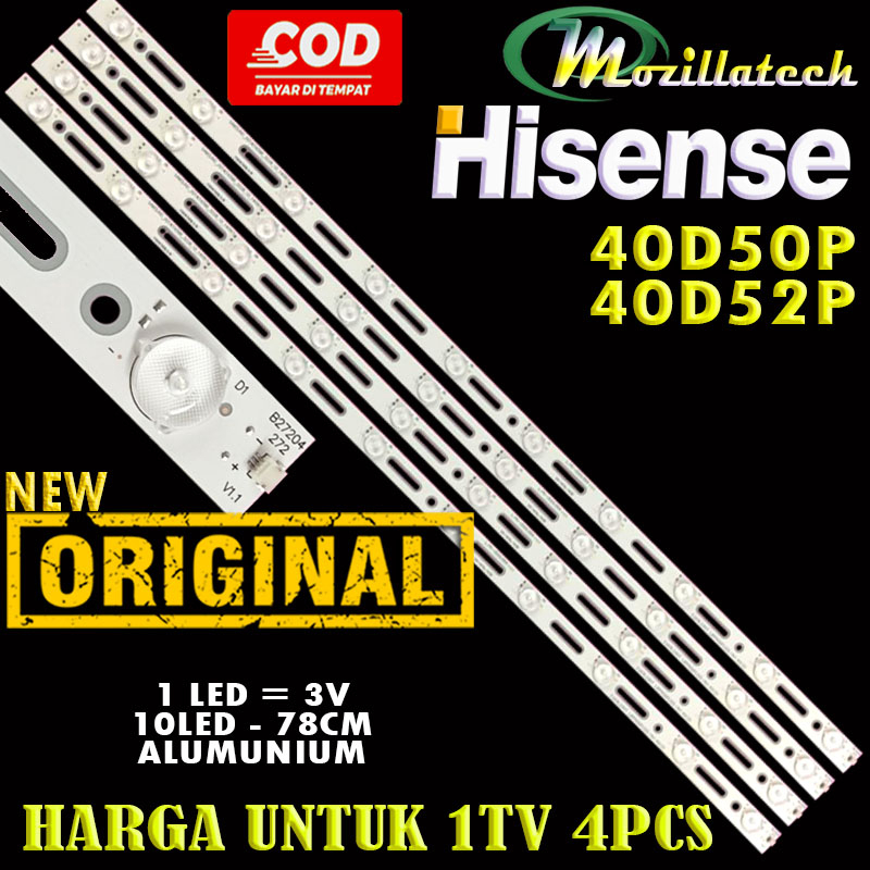 BACKLIGHT TV  LED HISENSE 40 40D50P 40D52P