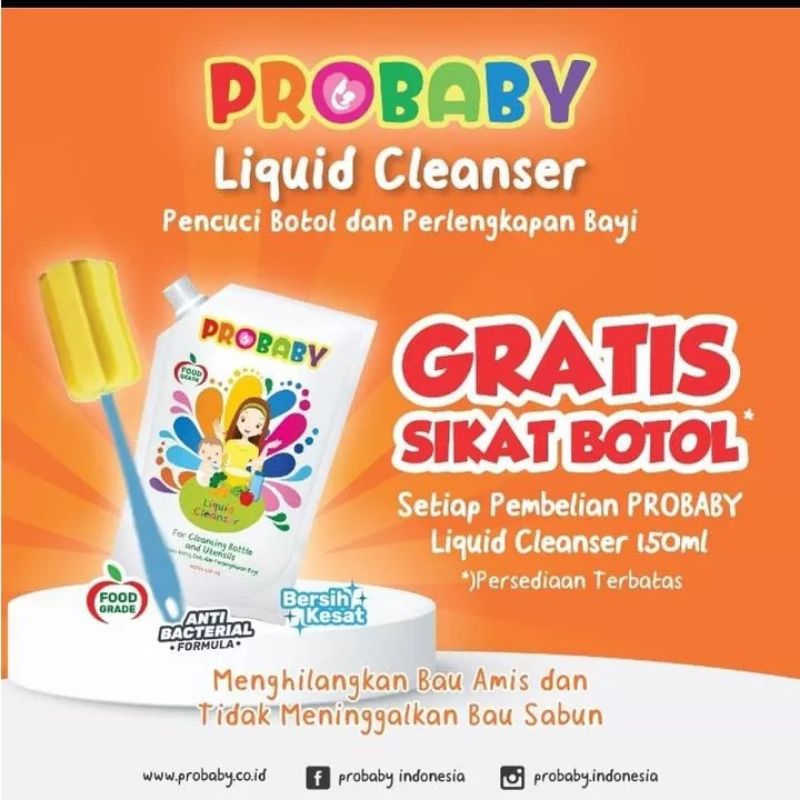 PROBABY Liquid Cleanser / Pro Baby Sabun Cuci Botol