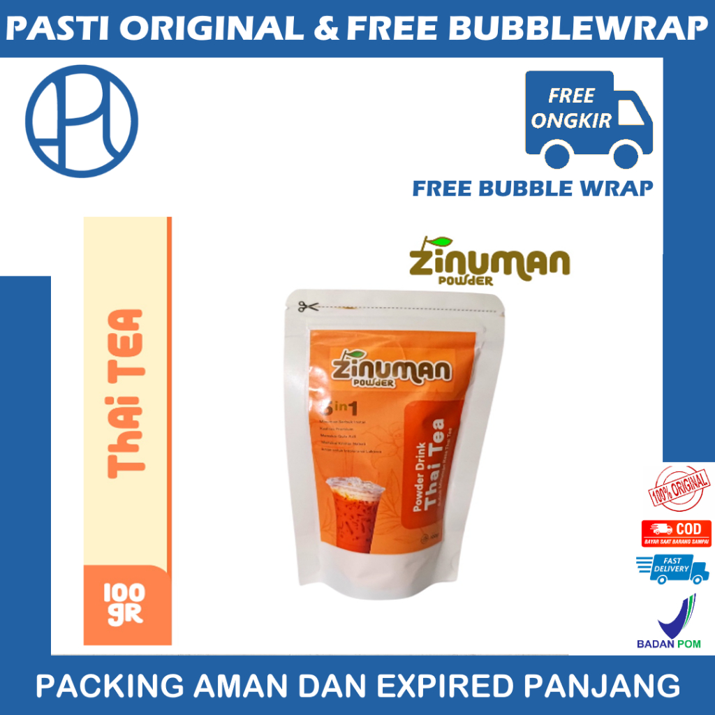 

ZINUMAN POWDER RASA THAI TEA 500GR
