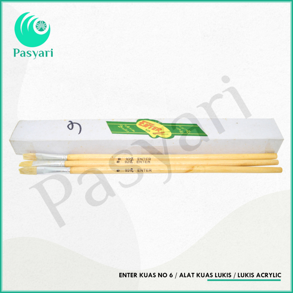

ENTER KUAS NO 1 / ALAT KUAS LUKIS / LUKIS ACRYLIC