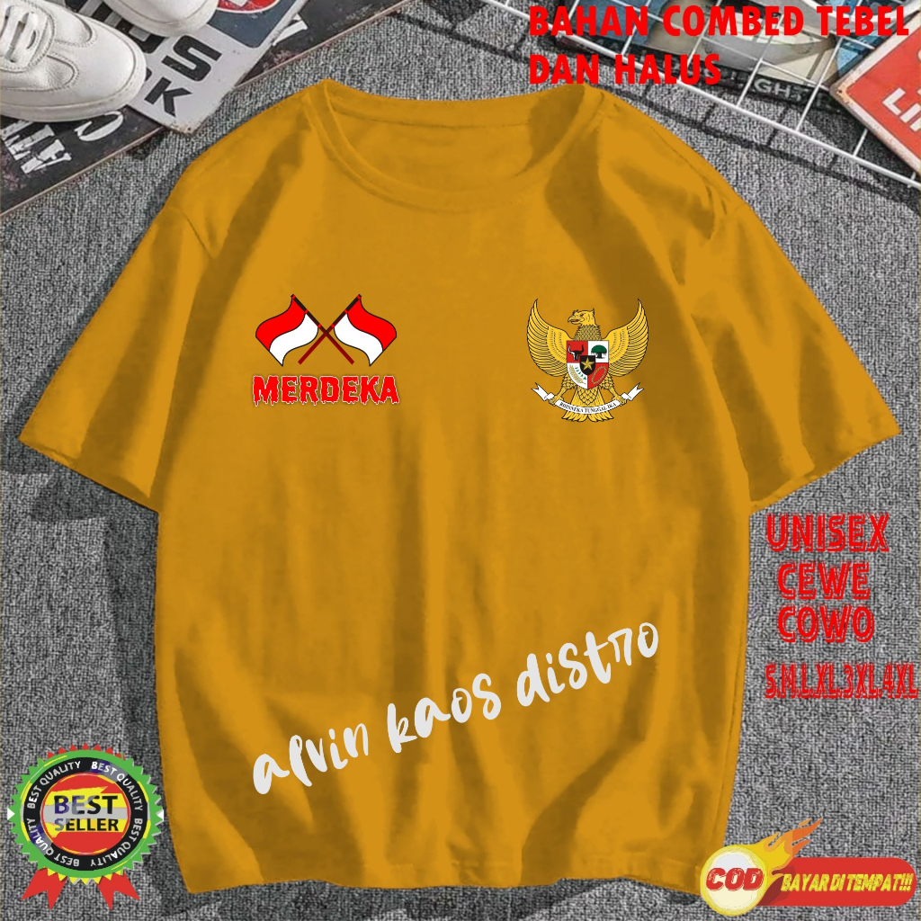 Beli 10 Pc Gratis 1 Pc Hut RI 78 Kaos Terlaris 17 Agustus 1945 78 Kemerdekaan Indonesia Kaos Merah Putih Hitam Kaos Cewek Cowok Anak007