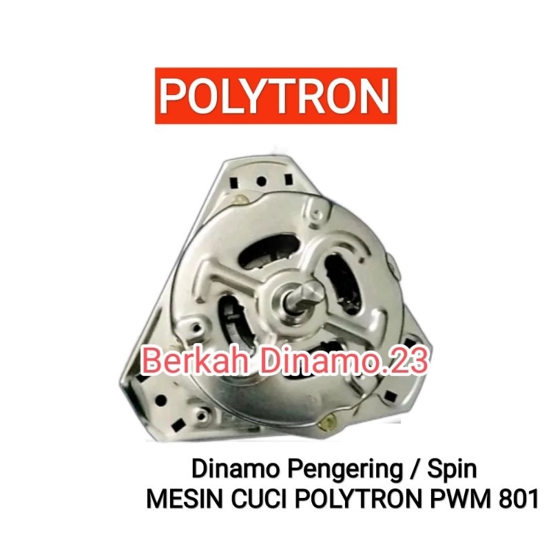 Dinamo Spin Pengering Mesin Cuci POLYTRON PWM 801 PWM 802 Motor Pengering Polytron Pwm801 / Pwm 801Pwm802