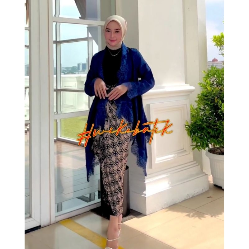 BATIK TRUSMI | SET OUTER KIRANA NABILA VISCOSE PULAUAN (HANYA WANITA)